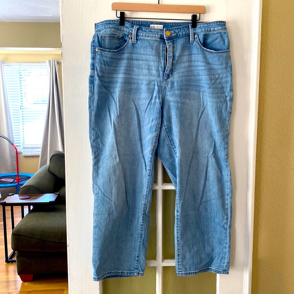 Ava and Viv straight leg jeans